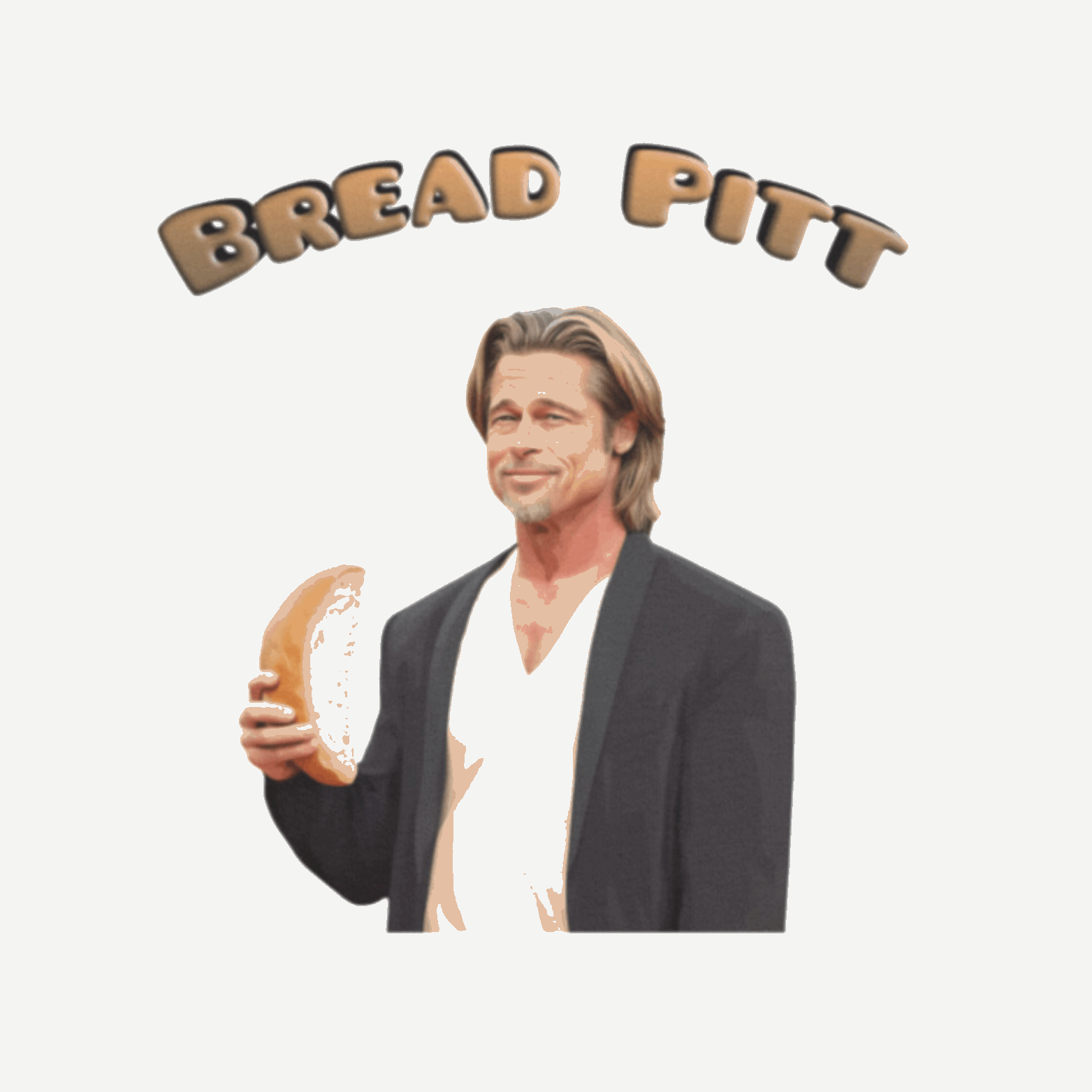 Monday Meme Tee, Bread Pitt