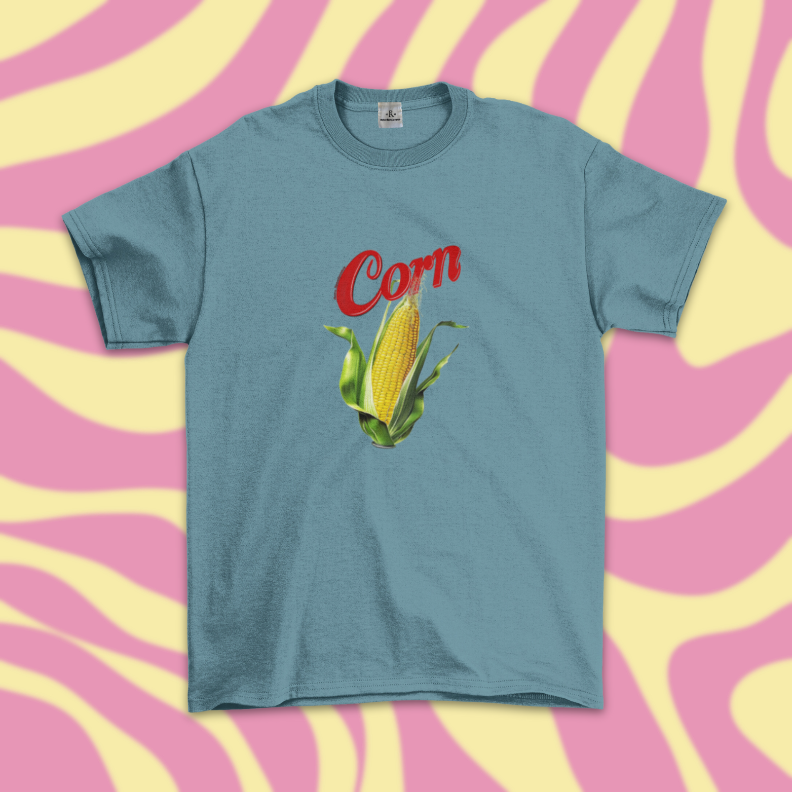 Vintage Food Poster Tee, Corn Graphic T Shirt