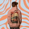 Retro Hoodie, a Beautiful Japanese Travel Poster
