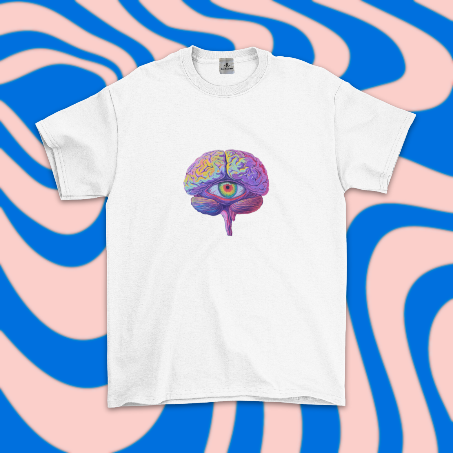 Retro Renaissance Psychedelic Tee, The Mind's Eye