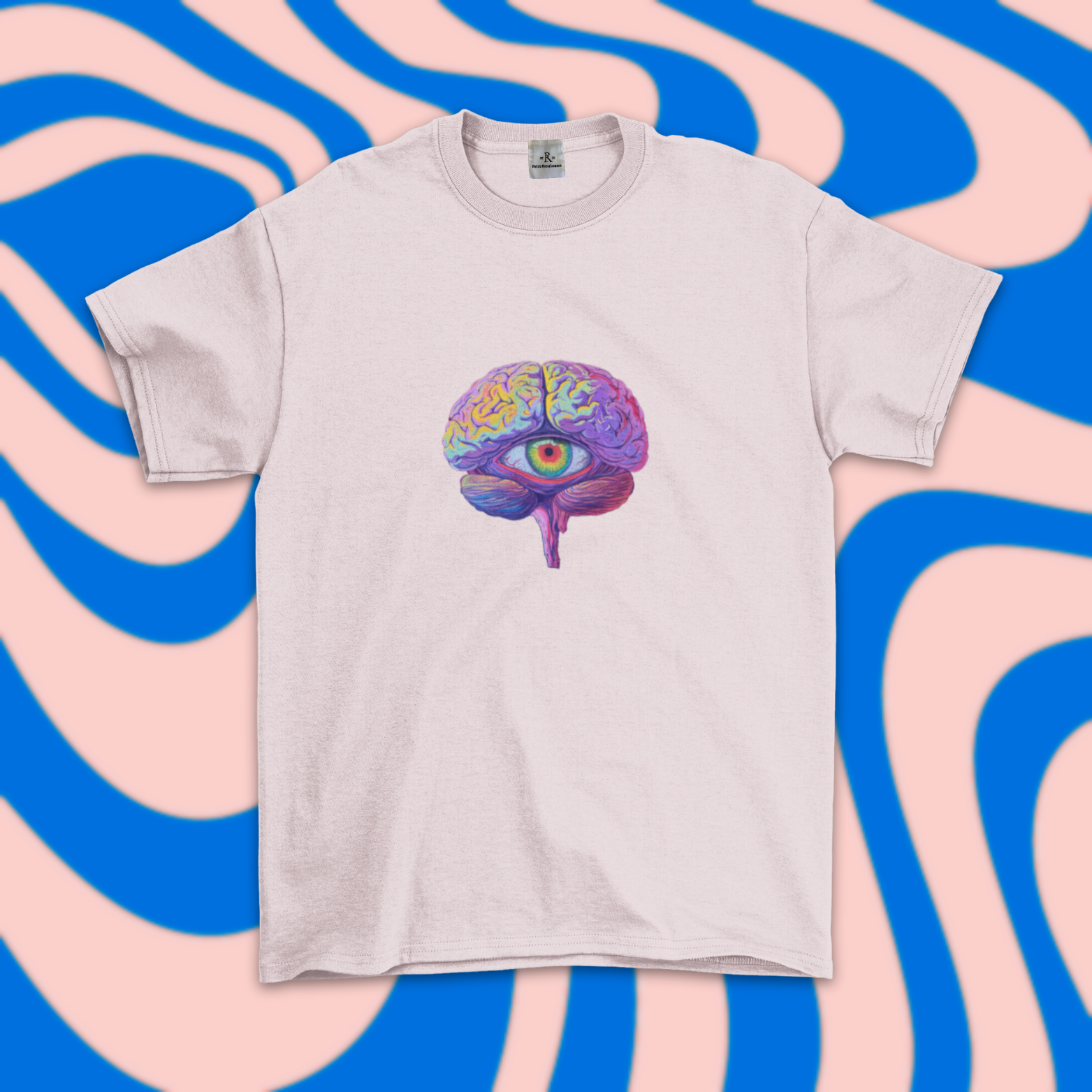 Retro Renaissance Psychedelic Tee, The Mind's Eye
