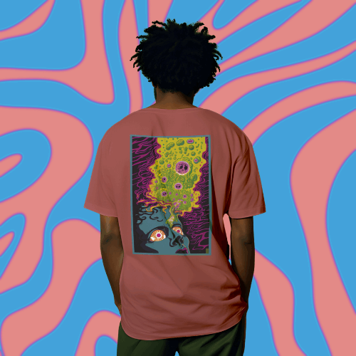 An Epiphany Encapsulated, Psychedelic Graphic Tee!
