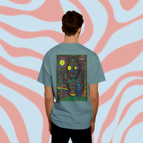 Psychedelic Inspired Graphic Design Tee!