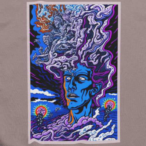 Psychedelic Inspired Graphic Hoodie, A Conscious Awakening!