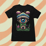 Funky Psychedelic Tee, Mushrooms and Our Third Eye!
